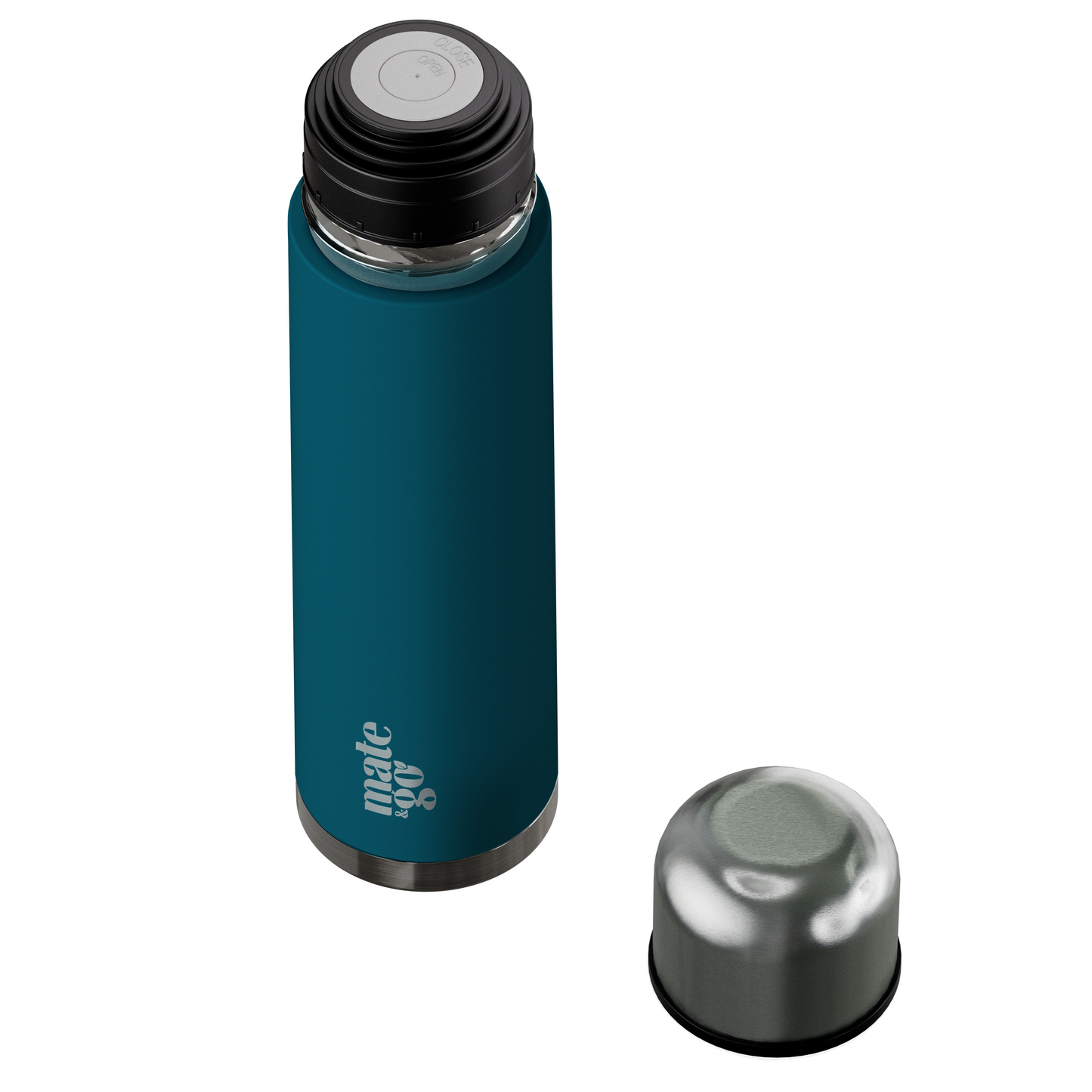 Sistema de infusión de yerba mate (500 ml) Azul — Mate&Go®