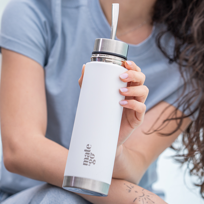 Sistema de infusión de yerba mate (500 ml) Blanco  — Mate&Go®